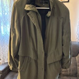 Gallery Women's Utility Jacket in Olive Green